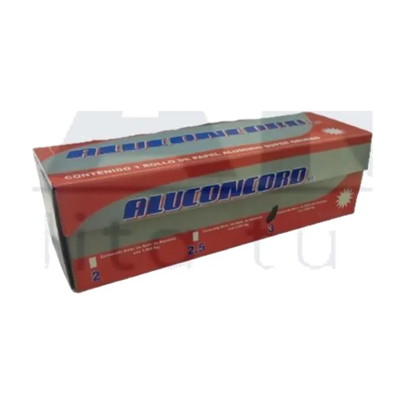 Rollo de aluminio 1.5 kg calibre 25
