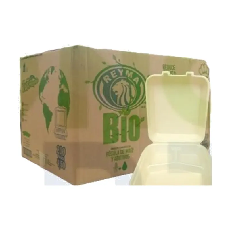 Contenedor térmico 7×7 con división biodegradable REYMA