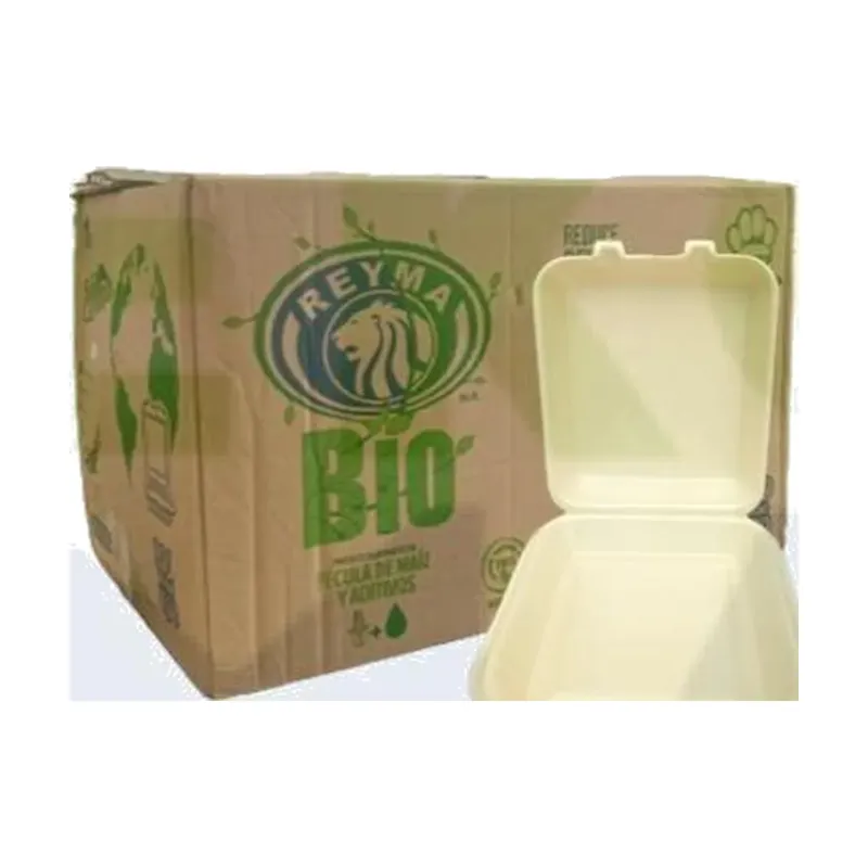 Contenedor térmico 7×7 liso biodegradable REYMA