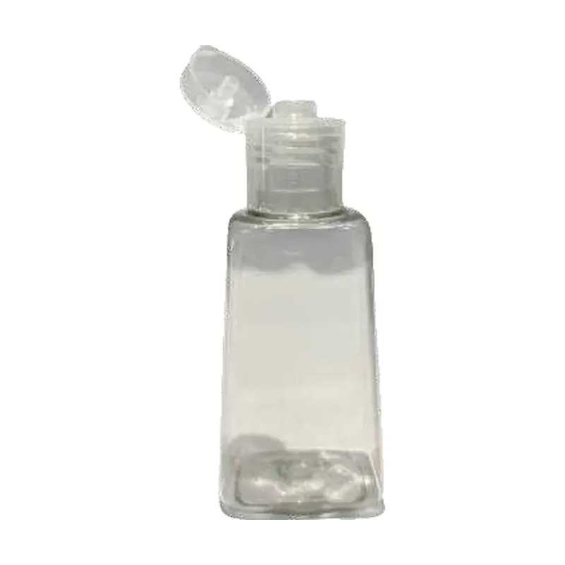 Botella pirámide 30 ml con tapa flip top