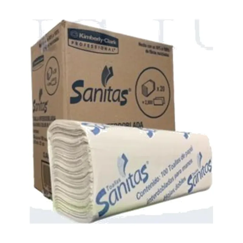 Toallas interdobladas Sanitas