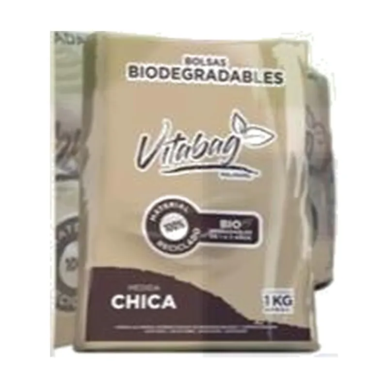 Bolsa camiseta polipapel biodegradable Vitabag chica