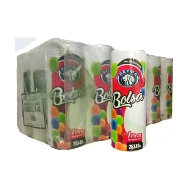 Bolsa en rollo polipapel REYMA Alta 25×40