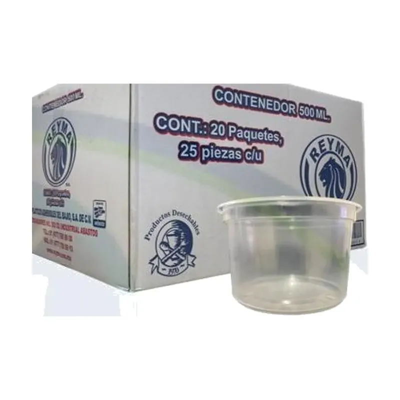 Envase de plástico 1/2 L REYMA